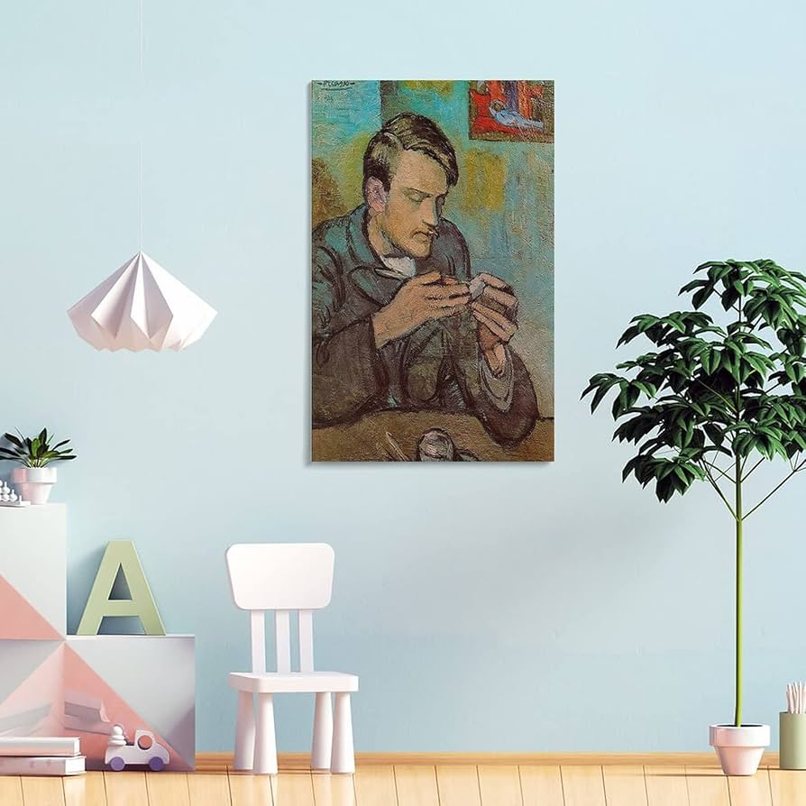 Amazon.co.jp: Pablo Picassoパブロ・ピカソ画家の作品（マテウ